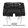 CandyMan Boxer Dentelle Hymen Noir